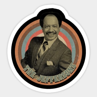 The Jeffersons - Shut Up Honky! Sticker